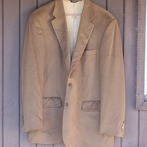 🌎Coconut Grove Warn Mocha Cashmere Suit Coat - Picture 1 of 10